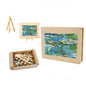 Water Lilies Wooden Jigsaw Puzzle