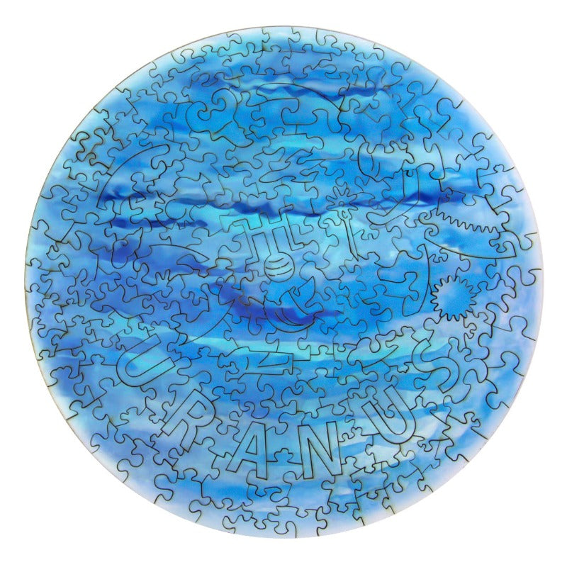 Uranus Planet Wooden Jigsaw Puzzle