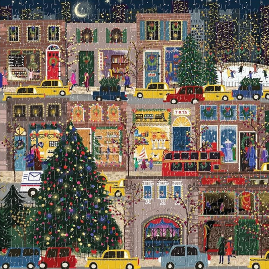 Winter Lights 500 Piece Foil Jigsaw Puzzle