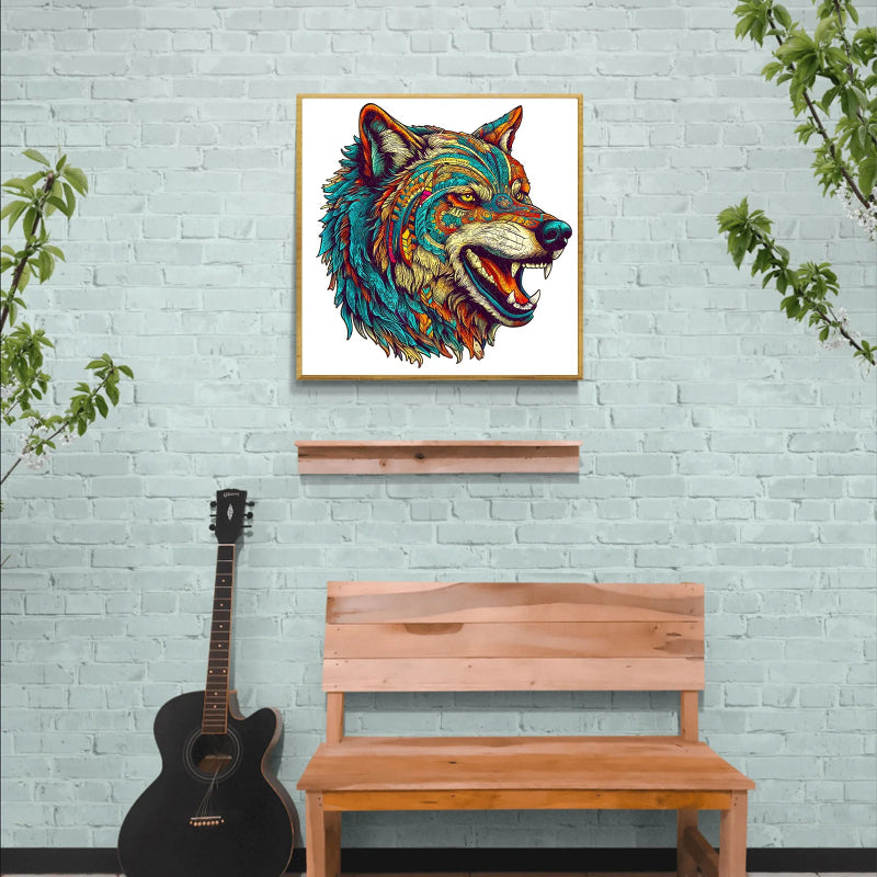 Wolf Wooden Jigsaw Puzzle