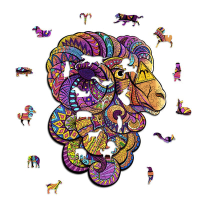 Wooden Aries Jigsaw Puzzle