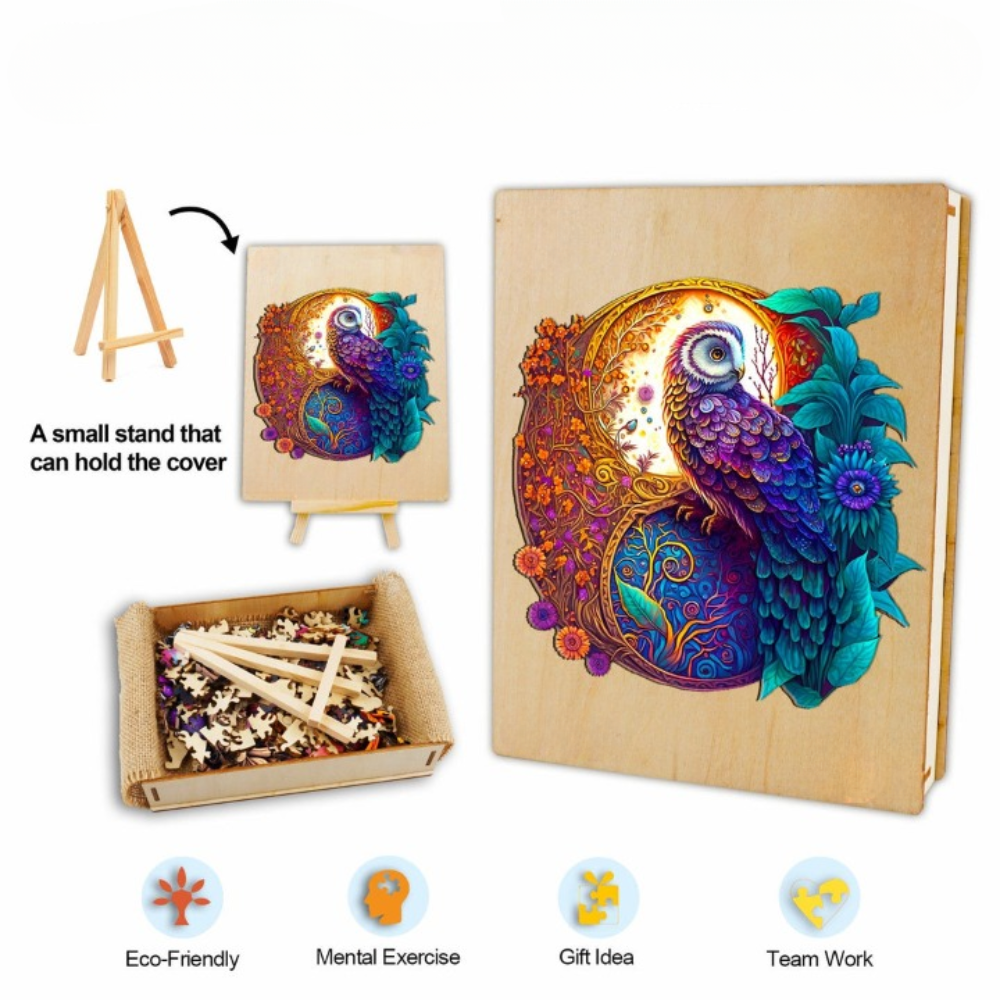 Wooden Bird Puzzle