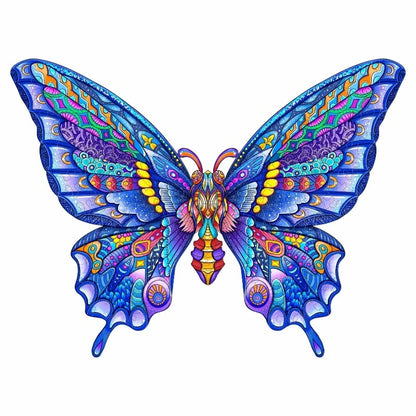 Wooden Butterfly Jigsaw Puzzle