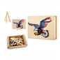 Wooden Eagle Jigsaw Puzzle