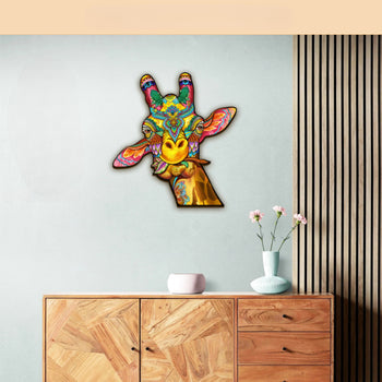 Wooden Giraffe Jigsaw Puzzle