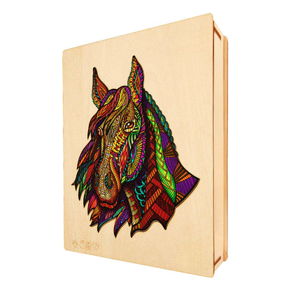 Wooden Horse Jigsaw Puzzle