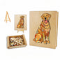 Wooden Labrador Dog Jigsaw Puzzle