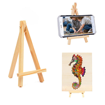 Wooden Sea Horse Jigsaw Puzzle