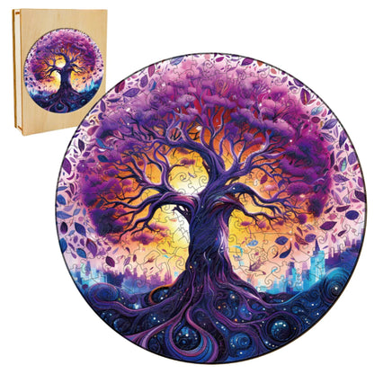 Wooden Tree Jigsaw Puzzle