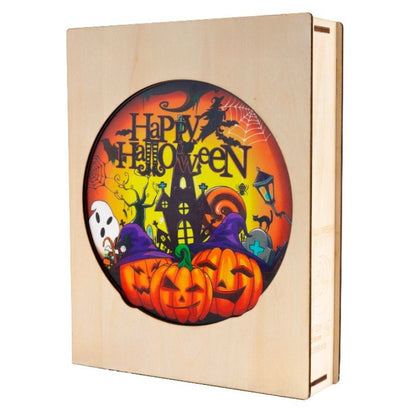 Happy Halloween Wooden Jigsaw Puzzle