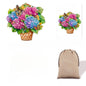 Flower Basket Wooden Jigsaw Puzzle