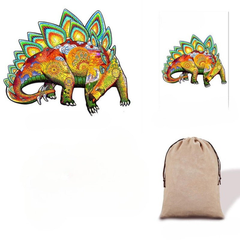 Stegosaurus Wooden Jigsaw Puzzle