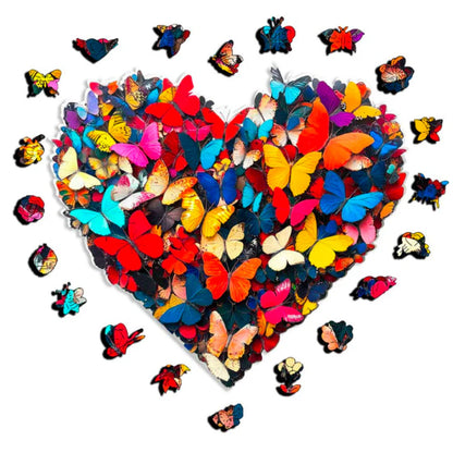 Vibrant Butterfly Themed Jigsaw Puzzle