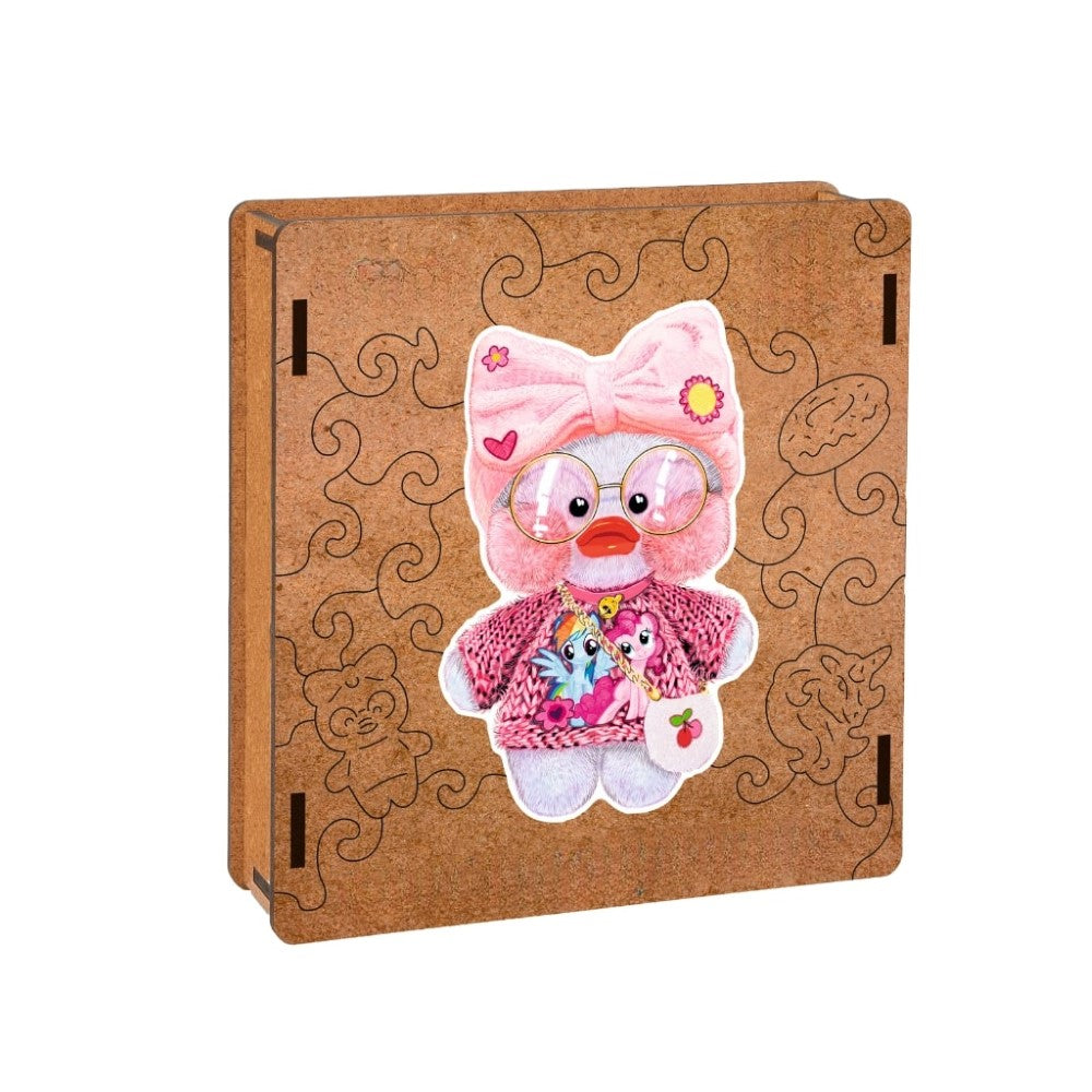 Ducky Lalafan Wooden Puzzle Set