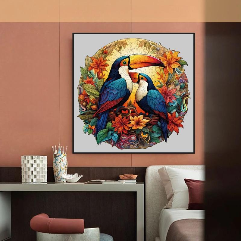 Toucans Wooden Jigsaw Puzzle