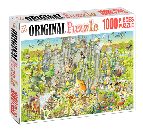 Jungle World Wooden 1000 Piece Jigsaw Puzzle Toy For Adults and Kids