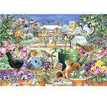 Chirping Birds Wooden 1000 Piece Jigsaw Puzzle Toy For Adults and Kids