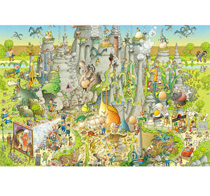 Jungle World Wooden 1000 Piece Jigsaw Puzzle Toy For Adults and Kids