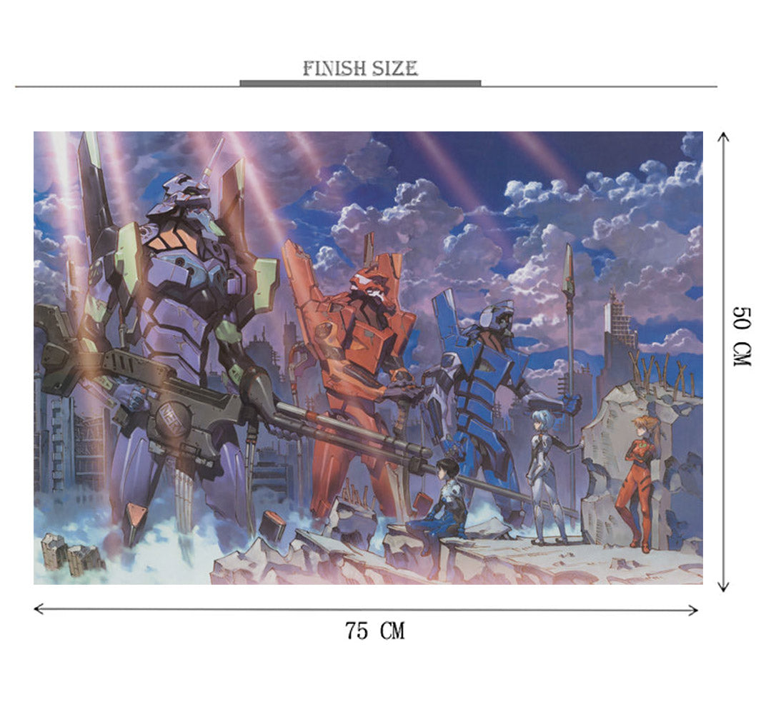 Mobile Suit Gundum is Wooden 1000 Piece Jigsaw Puzzle Toy For Adults and Kids