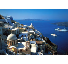 Santorini Beauty is Wooden 1000 Piece Jigsaw Puzzle Toy For Adults and Kids