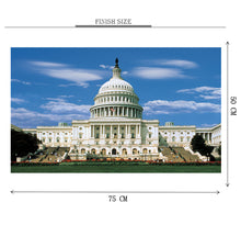White House is Wooden 1000 Piece Jigsaw Puzzle Toy For Adults and Kids