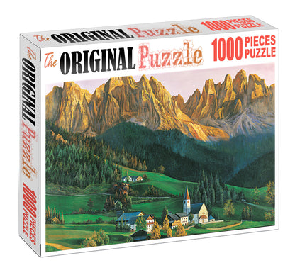 Morning First Rays is Wooden 1000 Piece Jigsaw Puzzle Toy For Adults and Kids