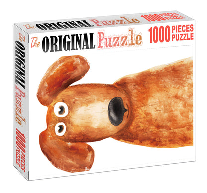 Furry Dog is Wooden 1000 Piece Jigsaw Puzzle Toy For Adults and Kids
