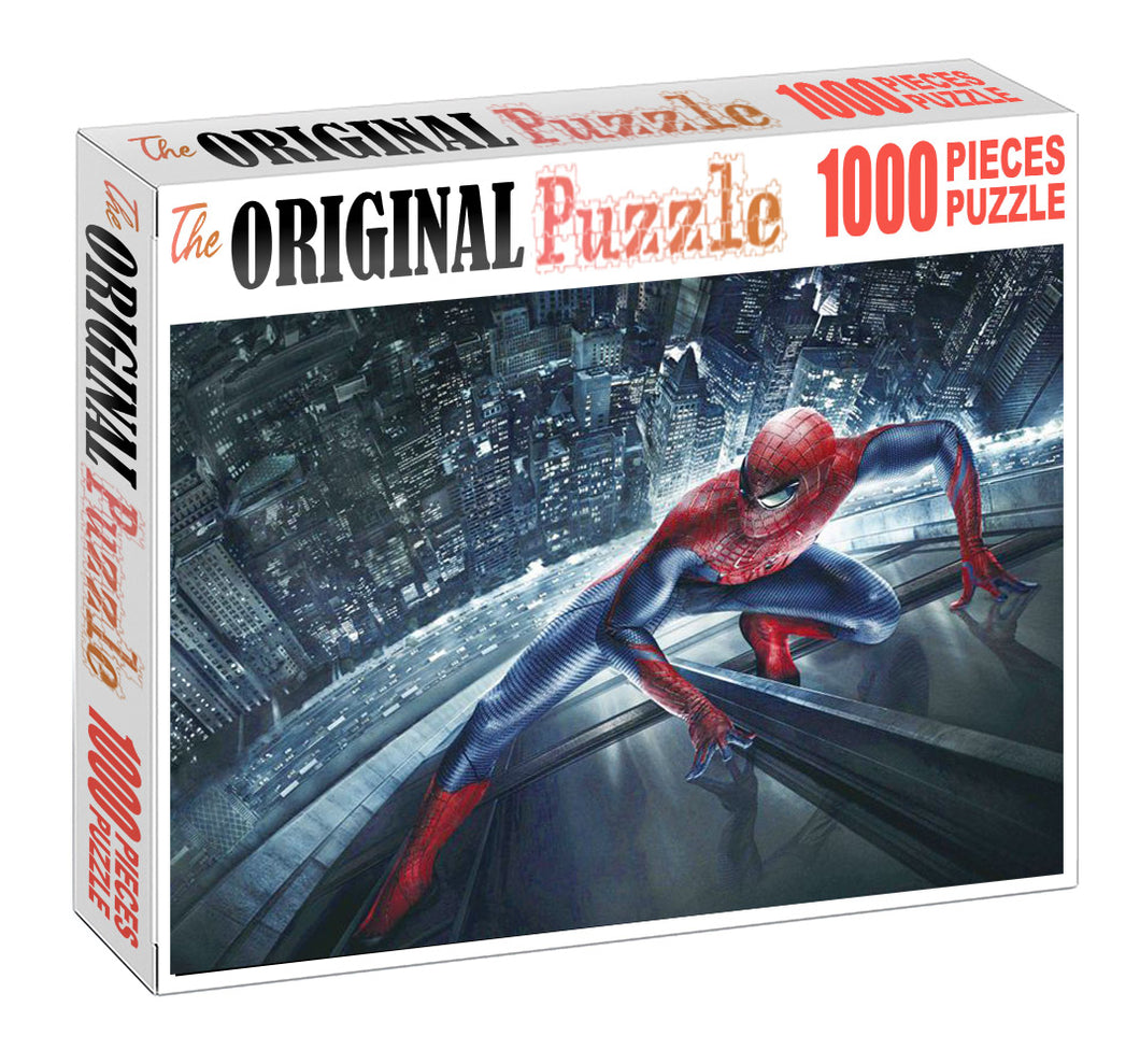 Spider in the Multi Verse is Wooden 1000 Piece Jigsaw Puzzle Toy For Adults and Kids