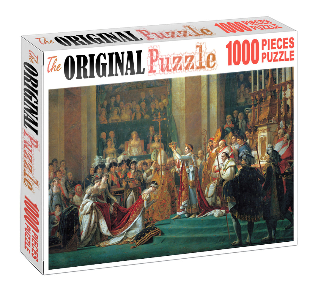 Crown Ceremony is Wooden 1000 Piece Jigsaw Puzzle Toy For Adults and Kids