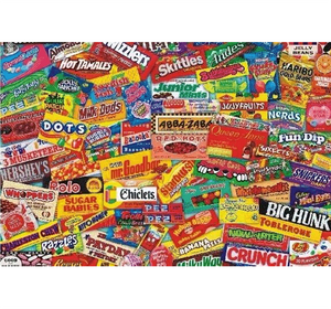 Chunk Snacks Wooden 1000 Piece Jigsaw Puzzle Toy For Adults and Kids