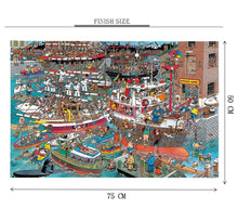 Cruise Party is Wooden 1000 Piece Jigsaw Puzzle Toy For Adults and Kids