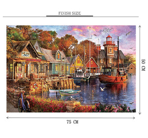 England City is Wooden 1000 Piece Jigsaw Puzzle Toy For Adults and Kids