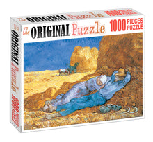 Worker Resting is Wooden 1000 Piece Jigsaw Puzzle Toy For Adults and Kids