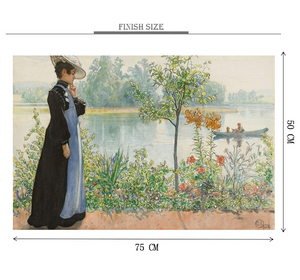 English Maid Wooden 1000 Piece Jigsaw Puzzle Toy For Adults and Kids