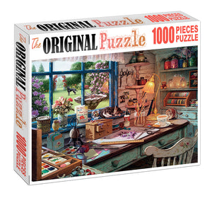 Untidy Room is Wooden 1000 Piece Jigsaw Puzzle Toy For Adults and Kids