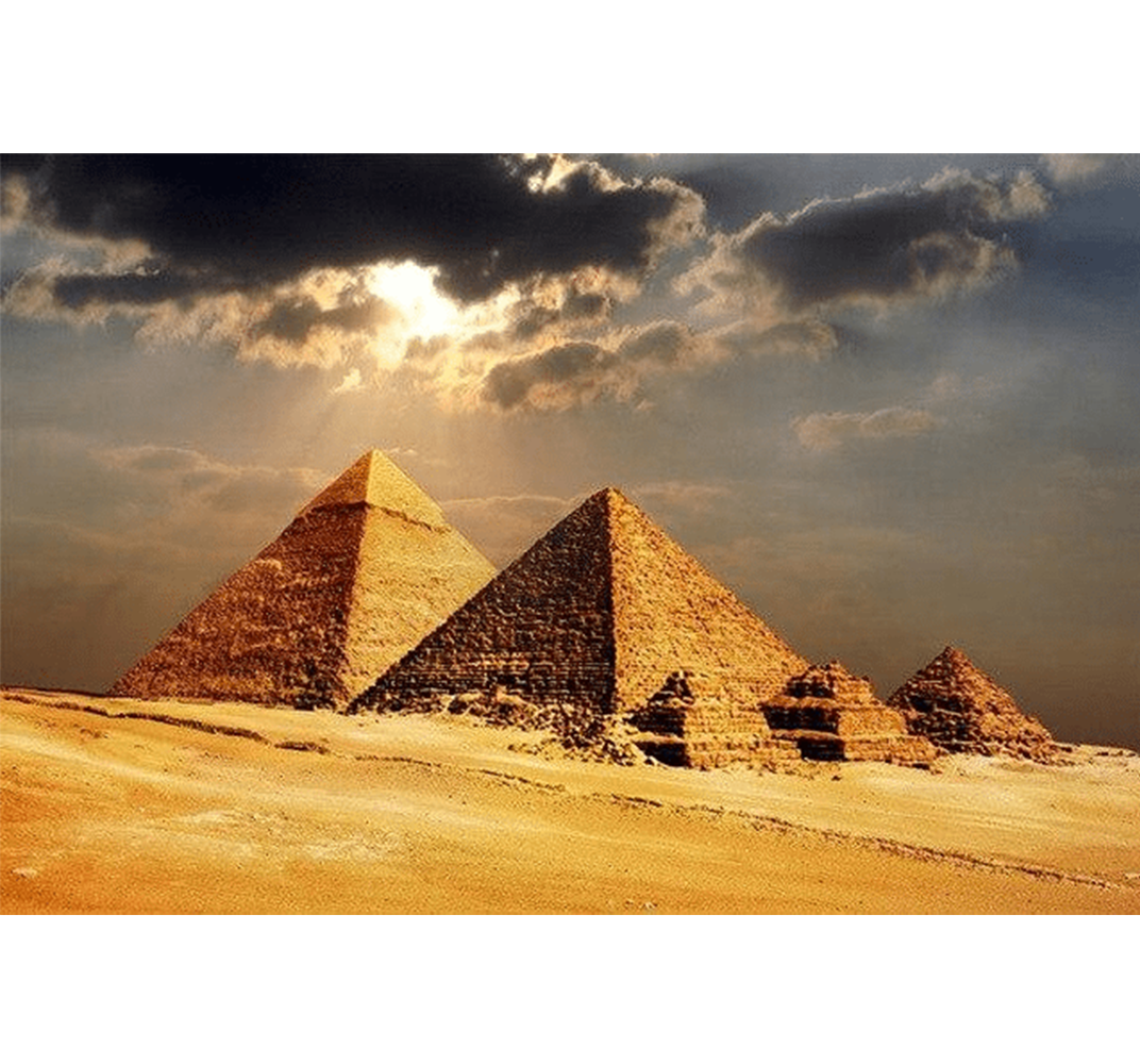 Pyramids Wooden 1000 Piece Jigsaw Puzzle Toy For Adults and Kids