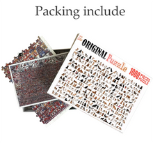 Dogs Variations Wooden 1000 Piece Jigsaw Puzzle Toy For Adults and Kids