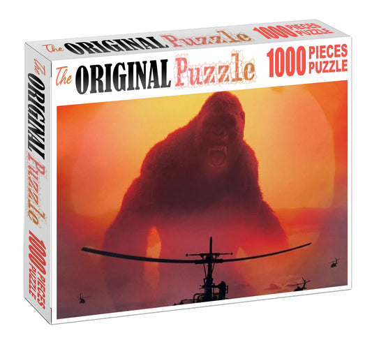 King Kong of the World Wooden 1000 Piece Jigsaw Puzzle Toy For Adults and Kids