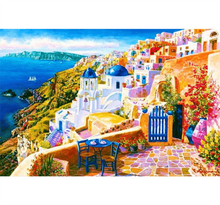Santorini Wooden 1000 Piece Jigsaw Puzzle Toy For Adults and Kids