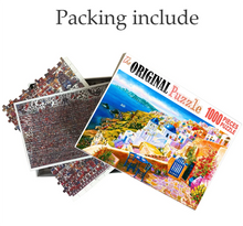 Santorini Wooden 1000 Piece Jigsaw Puzzle Toy For Adults and Kids