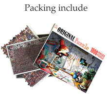 Studio of an Artist is Wooden 1000 Piece Jigsaw Puzzle Toy For Adults and Kids