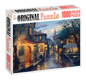 Rainy Day is Wooden 1000 Piece Jigsaw Puzzle Toy For Adults and Kids