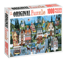 Vector city of England is Wooden 1000 Piece Jigsaw Puzzle Toy For Adults and Kids
