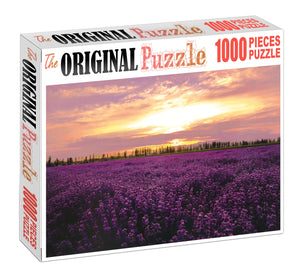 Tulip Sunset Wooden 1000 Piece Jigsaw Puzzle Toy For Adults and Kids