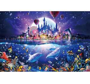Dream Land Disney is Wooden 1000 Piece Jigsaw Puzzle Toy For Adults and Kids
