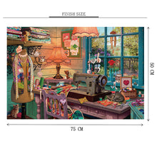 Tailor's Room is Wooden 1000 Piece Jigsaw Puzzle Toy For Adults and Kids