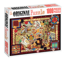 Cards Monoply Board is Wooden 1000 Piece Jigsaw Puzzle Toy For Adults and Kids
