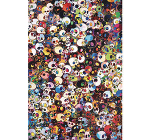 Candy Skull Art is Wooden 1000 Piece Jigsaw Puzzle Toy For Adults and Kids