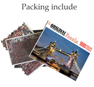 London Bridge Photography Wooden 1000 Piece Jigsaw Puzzle Toy For Adults and Kids