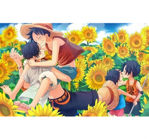 Luffy's Childhood Brother Wooden 1000 Piece Jigsaw Puzzle Toy For Adults and Kids